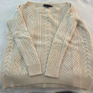 Ralph Lauren Blue Label Cable Knit Sweater